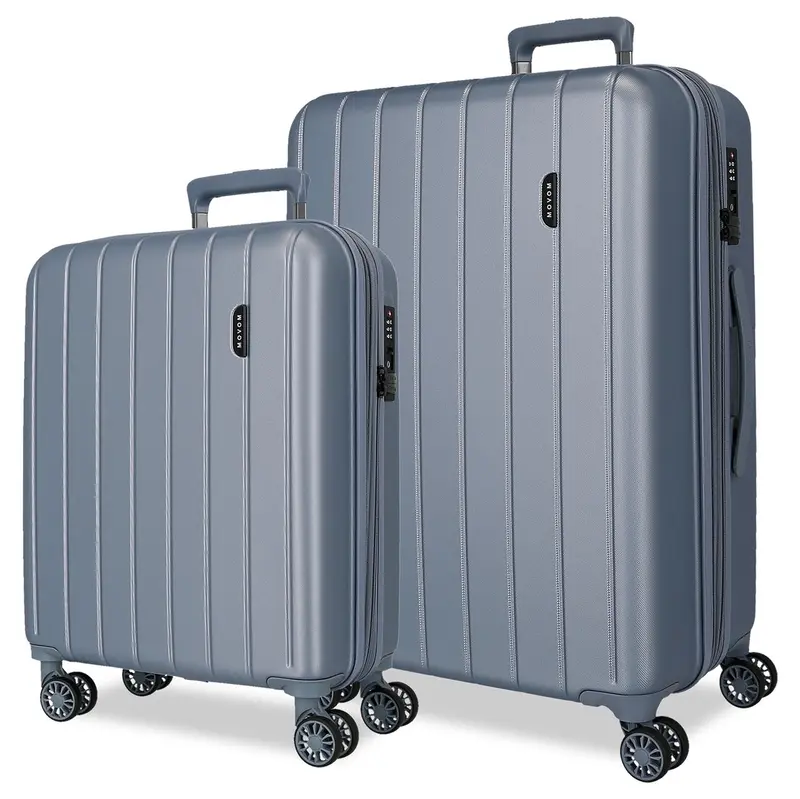 5318963 SET/2 TROLLEY ABS 55-68CM. C/EXP. 4R. MOVOM WOOD PLA