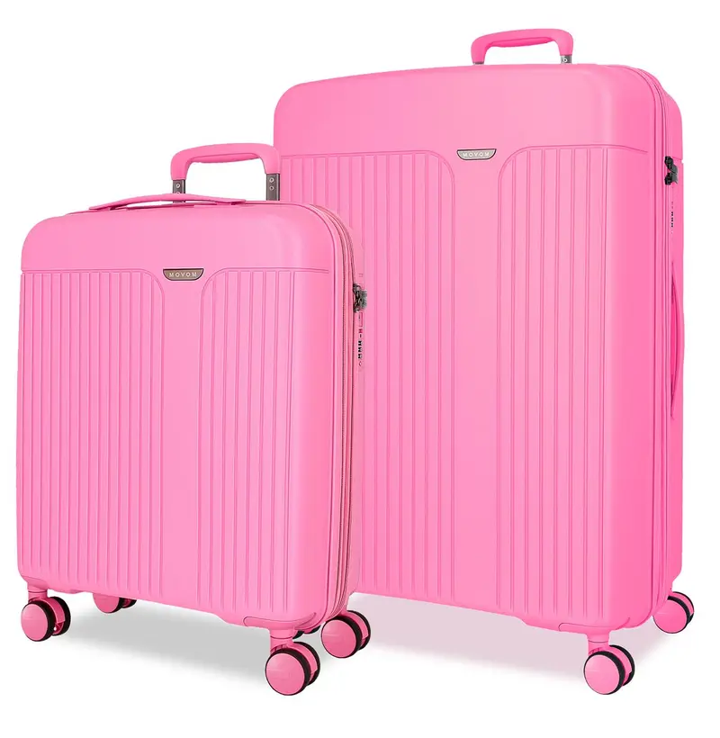 5388924 SET/2 TROLLEY PP 55-68CM. C/EXP. 4R. NEW TRENDY FUCS