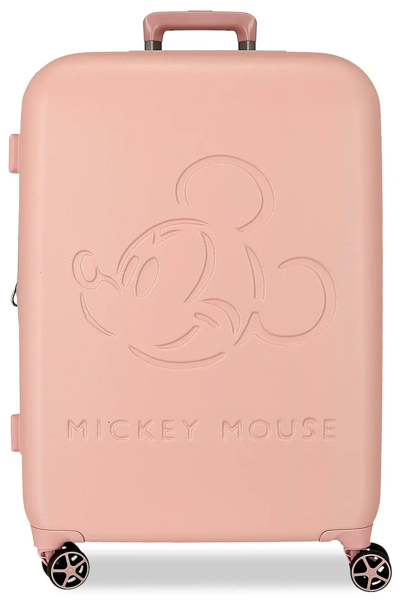 5418822 TROLLEY ABS 70CM. C/EXP. 4R. MICKEY GOOD TRIP NUDE