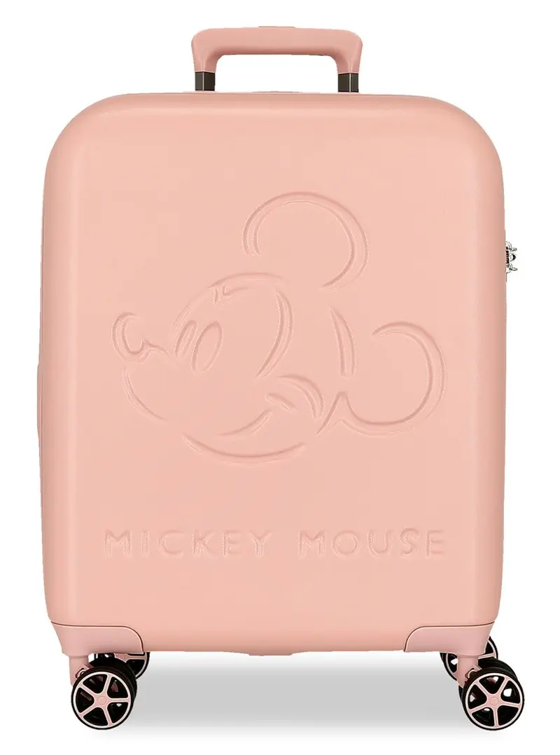 5419122 TROLLEY ABS 55CM. 4R. MICKEY GOOD TRIP NUDE