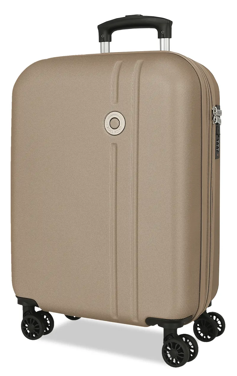 5428625 TROLLEY ABS 55CM. C/EXP. 4R. RR MENORCA CHAMPAGNE