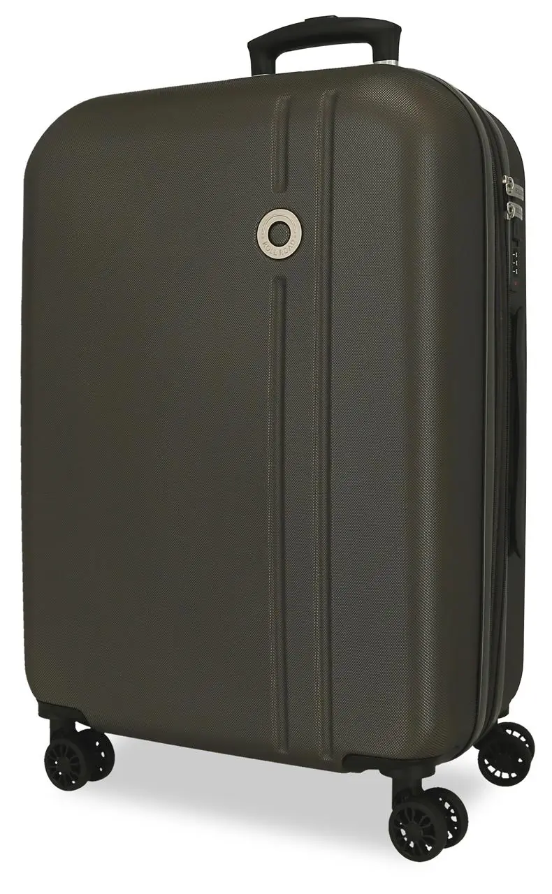 5428822 TROLLEY ABS 65CM. C/EXP. 4R. RR MENORCA ANTRACITA