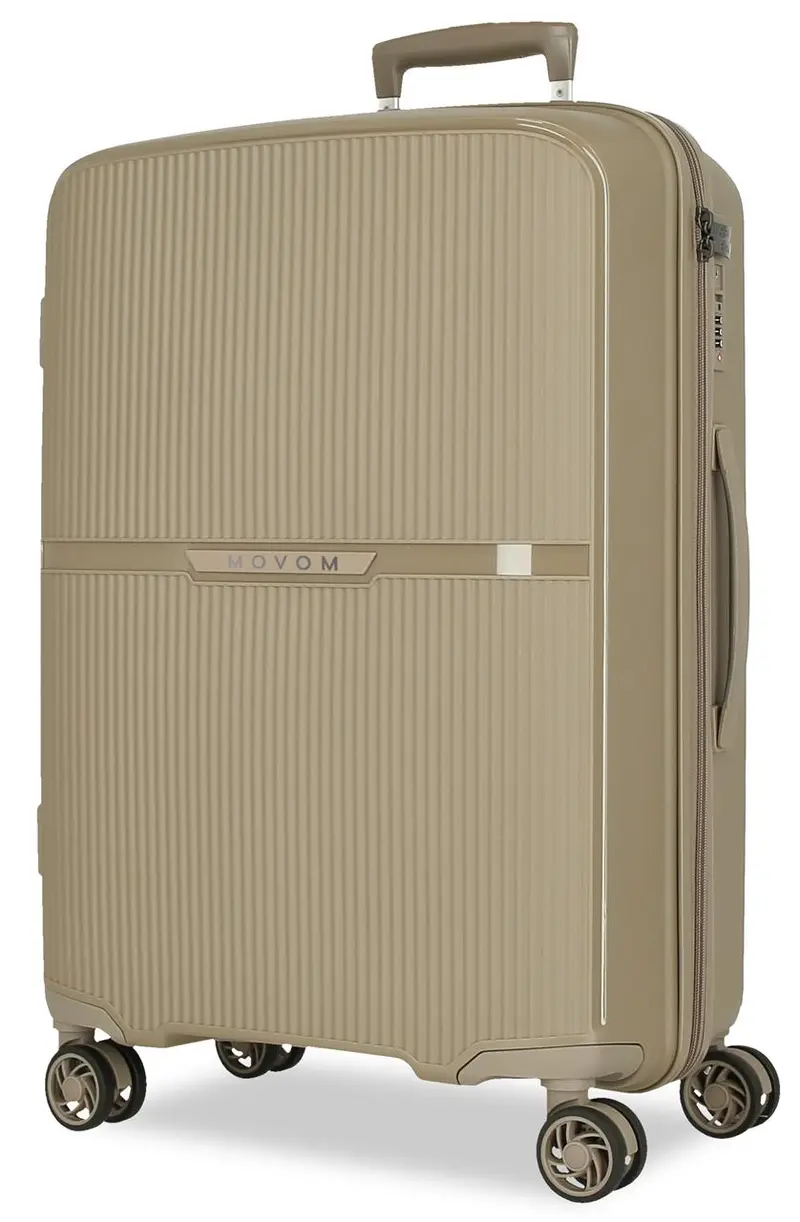 5518825 TROLLEY PP. 66CM. C/EXP. 4R. MOVOM MOON TAUPE