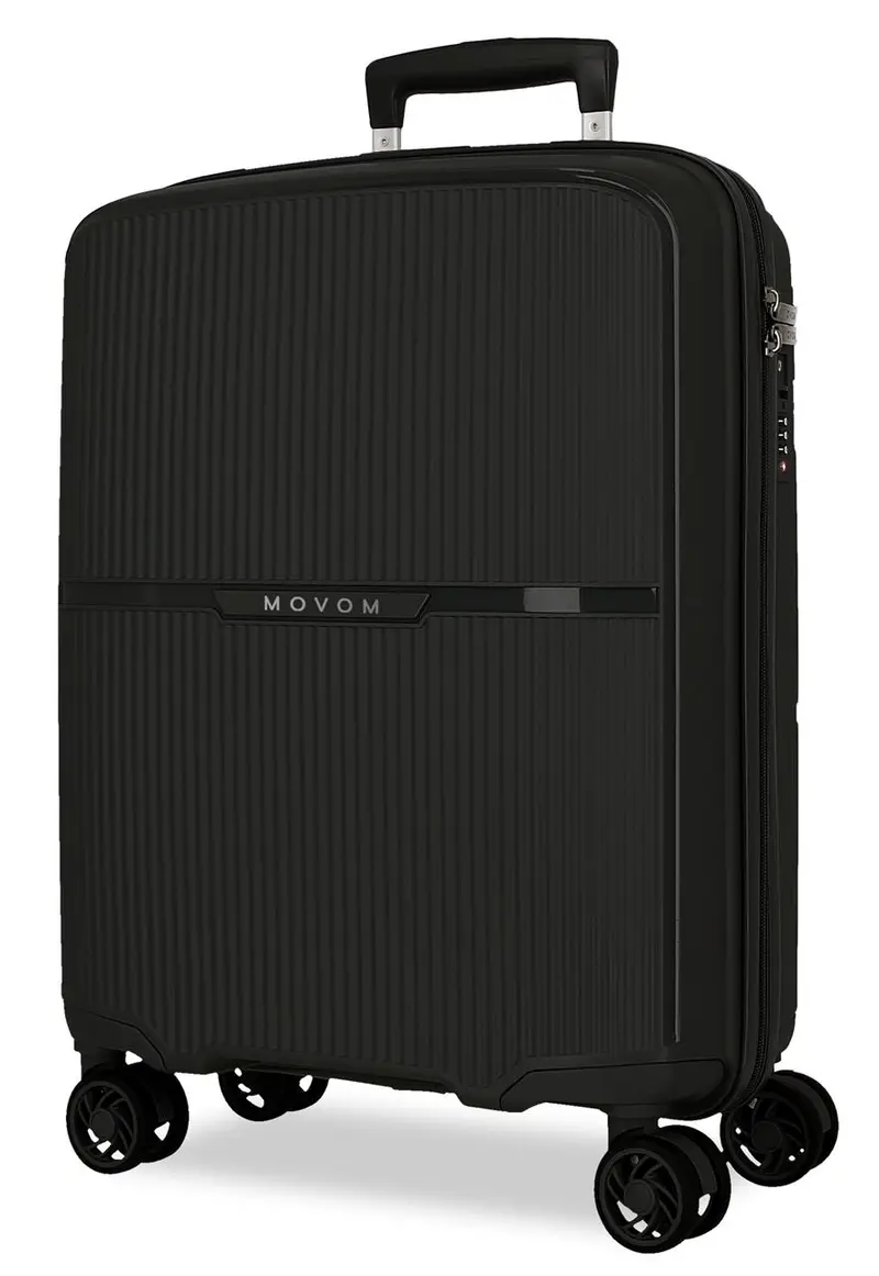 5519121 TROLLEY PP 55CM. 4R. MOVOM MOON NEGRO