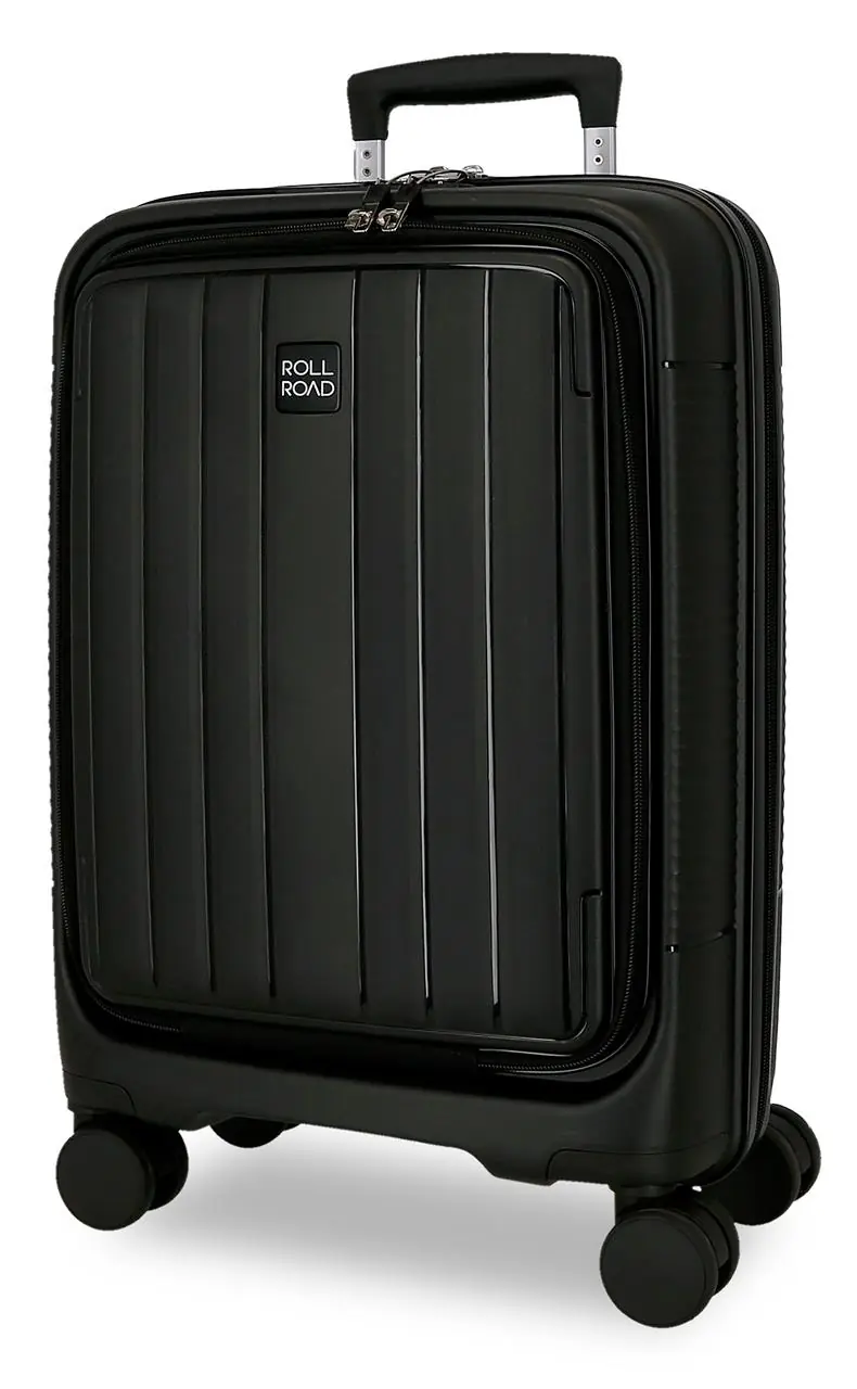 5531221 TROLLEY PP C/BOLS. 55CM. 4R. RR ACADIA NEGRO