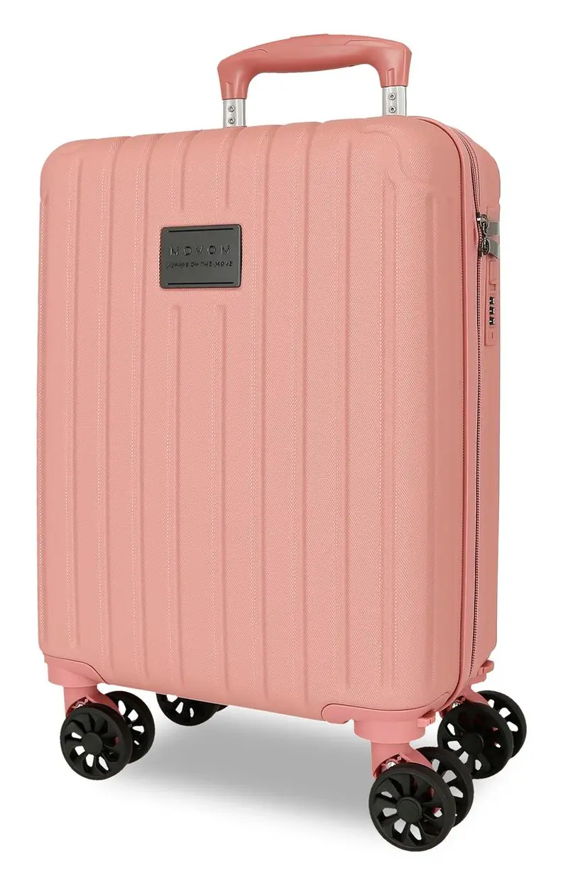 5556324 TROLLEY ABS 40CM. 4R. EXTRAIBLES. MOVOM TIMBER NUDE