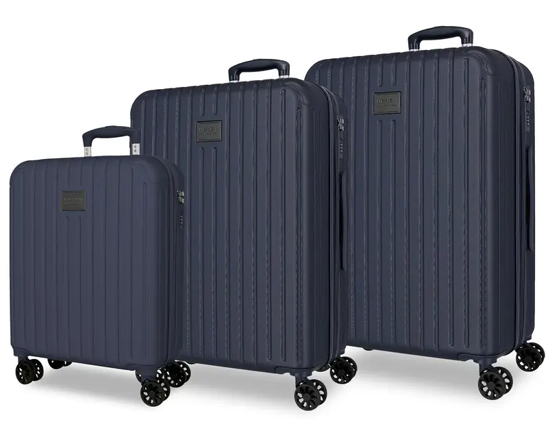 5558421 SET/3 TROLLEY ABS 55-68-78CM. C/EXP. 4R. TIMBER MARI