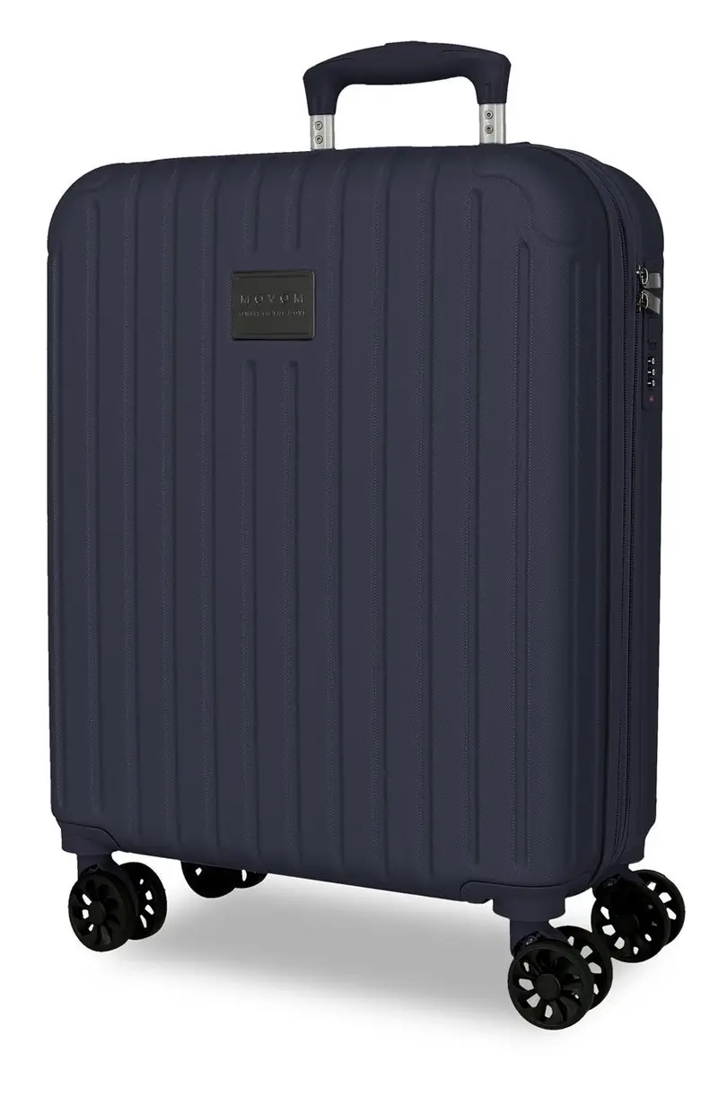 5558621 TROLLEY ABS 55CM. C/EXP. 4R. MOVOM TIMBER MARINO