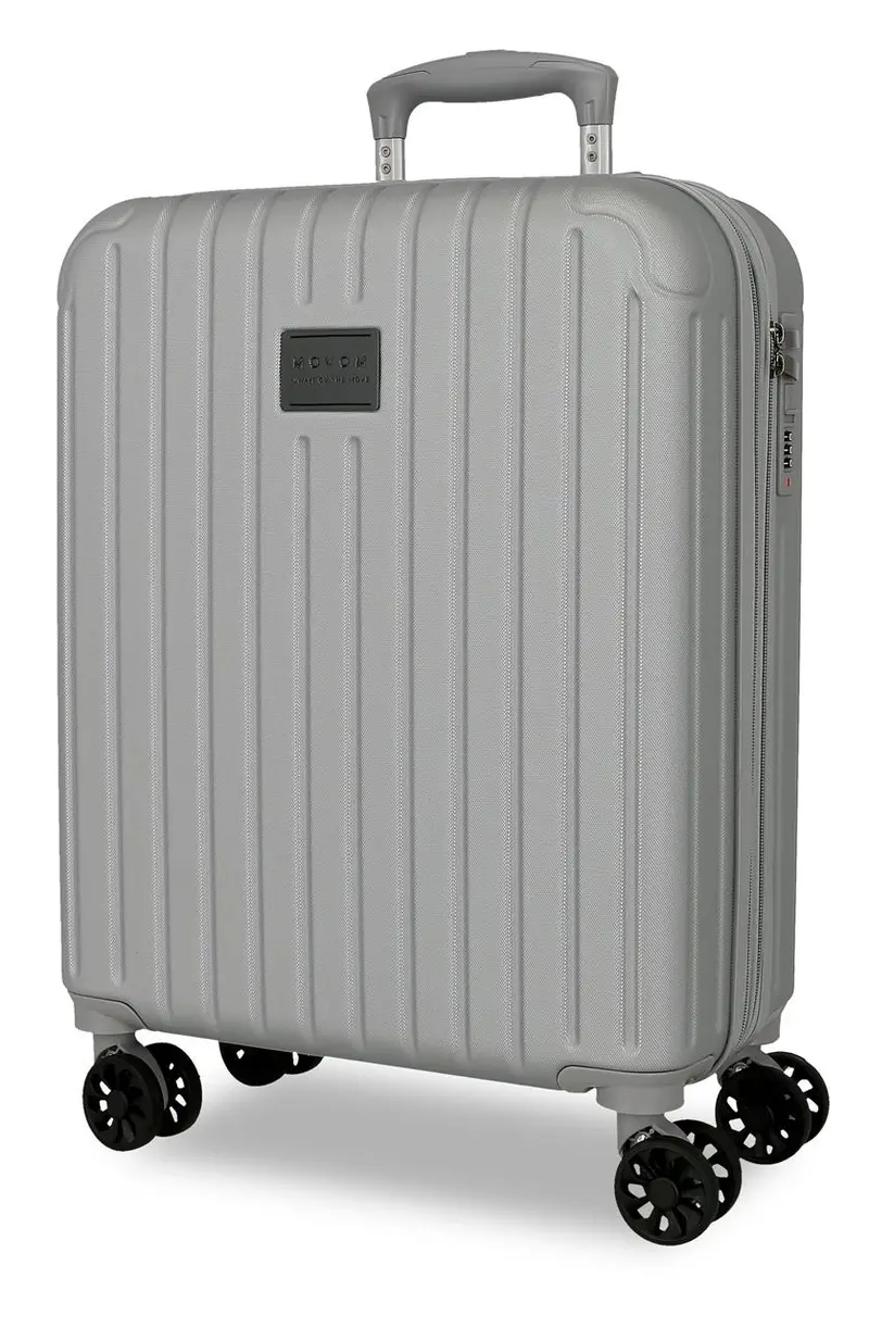 5558622 TROLLEY ABS 55CM. C/EXP. 4R. MOVOM TIMBER PLATA
