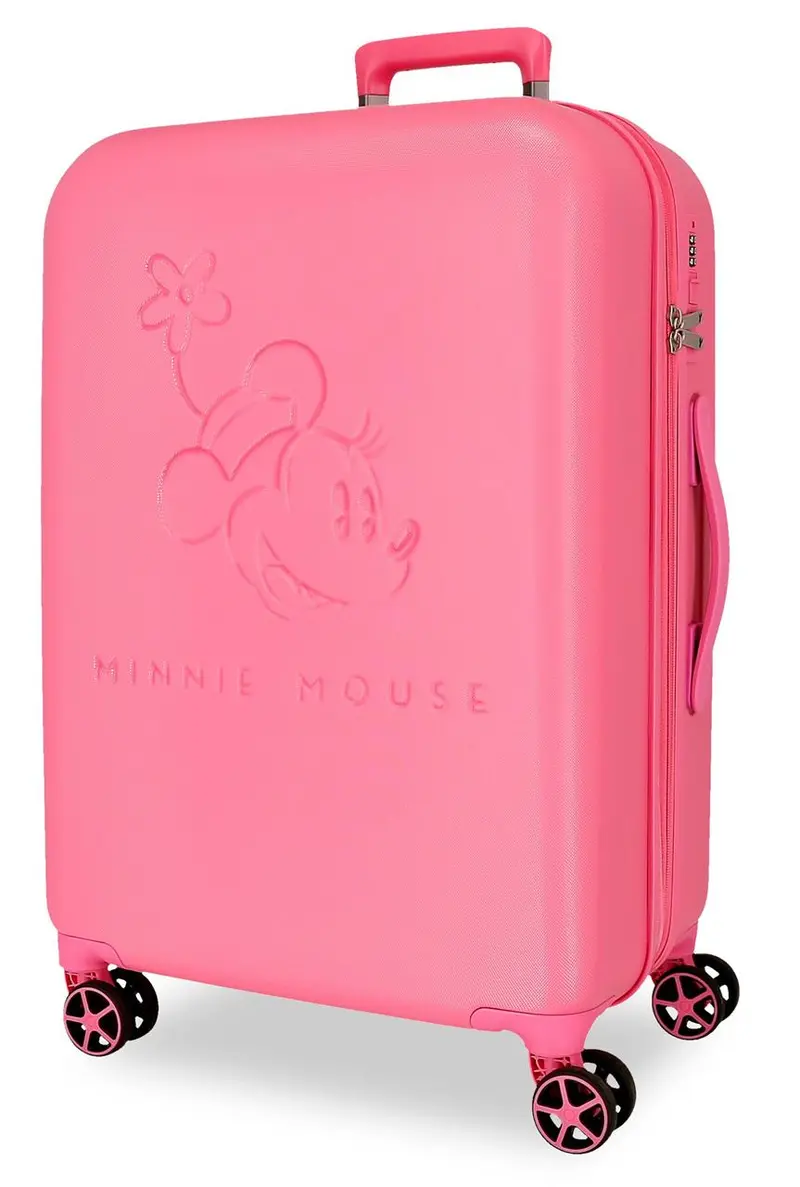 5569221 TROLLEY ABS 65CM. 4R.TRAVELING WITH MINNIE FU