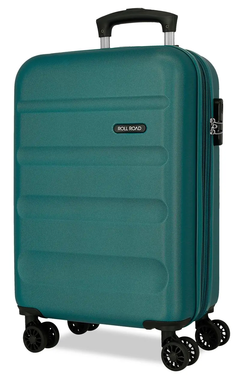 584866I TROLLEY ABS 55CM. C/EXP. 4R. RR FLEX VERDE