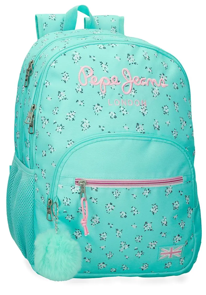 60425F2 MOCHILA ADAP. 44CM 2C. PJL NORA TURQUESA