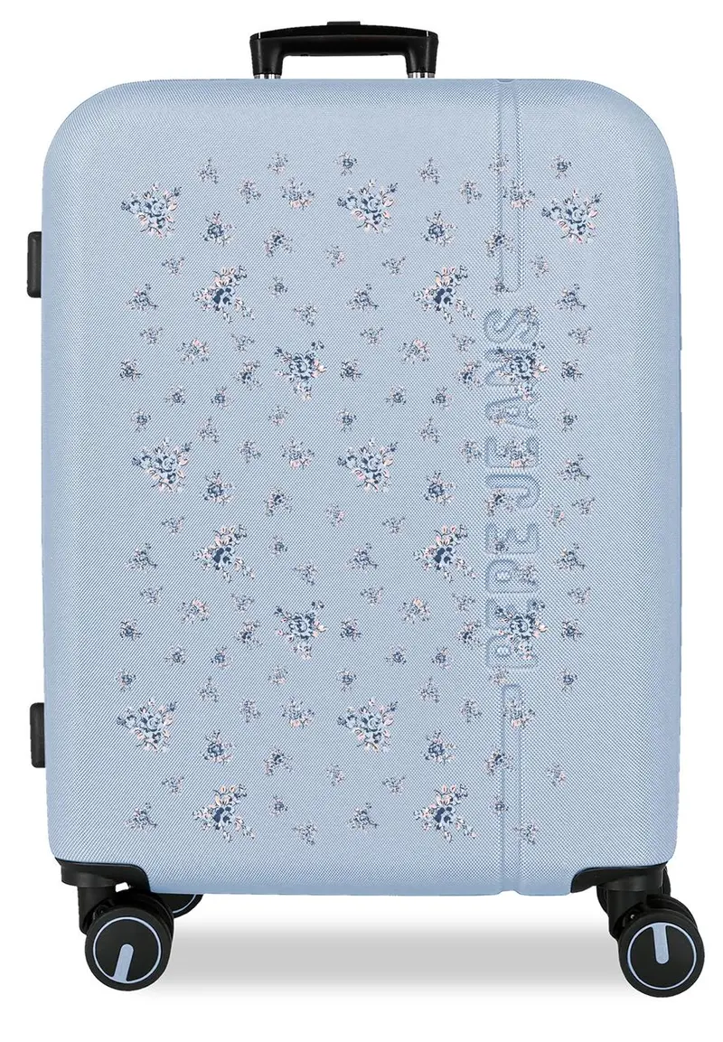 6088842 TROLLEY ABS 68CM. C/EXP. 4R. PJL OLIVIA AZUL CLARO