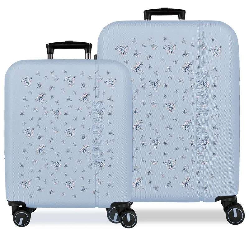 6088942 SET/2 TROLLEY ABS 55-68CM. C/EXP. 4R. PJL OLIVIA AZU