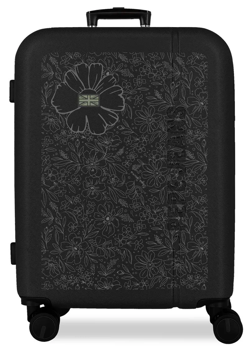 6138841 TROLLEY ABS 68CM. C/EXP. 4R. PJL ELOISE NEGRO