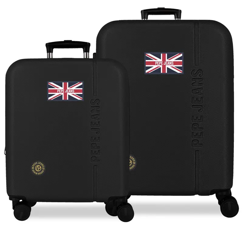 6158941 SET/2 TROLLEY ABS 55-68CM. C/EXP. 4R. PJL HENRY NEGR