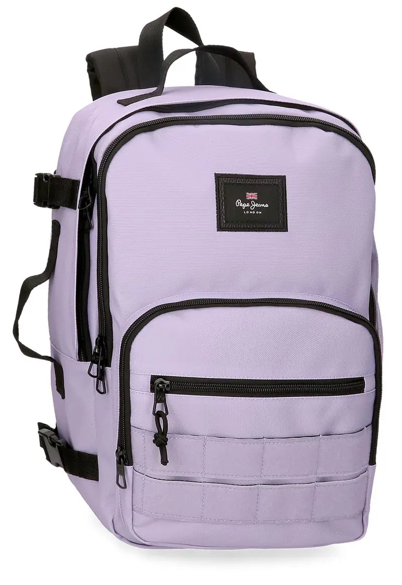 63225H2 MOCHILA ADAP. 40CM. PJL ARIS COLORFUL LILA