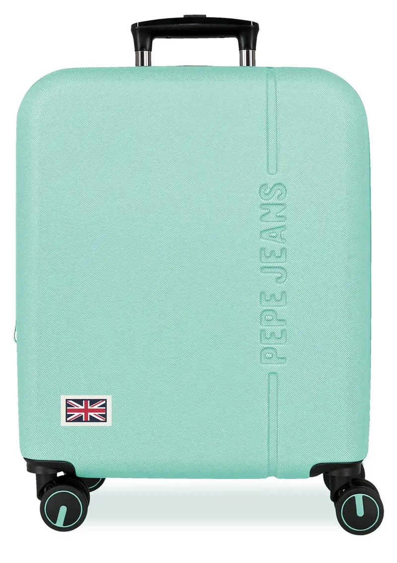 6328645 TROLLEY ABS 55CM. C/EXP. 4R. PJL ARIS TRAVEL TURQUES