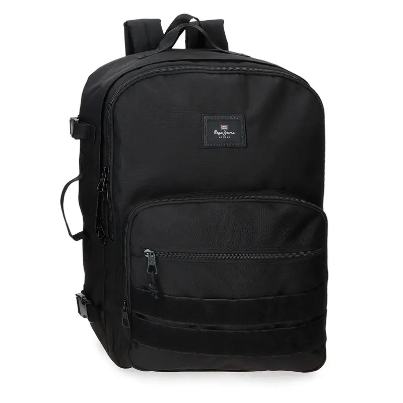 6332821 MOCHILA ADAP. 44CM. PJL ARIS EVERGREEN NEGRO