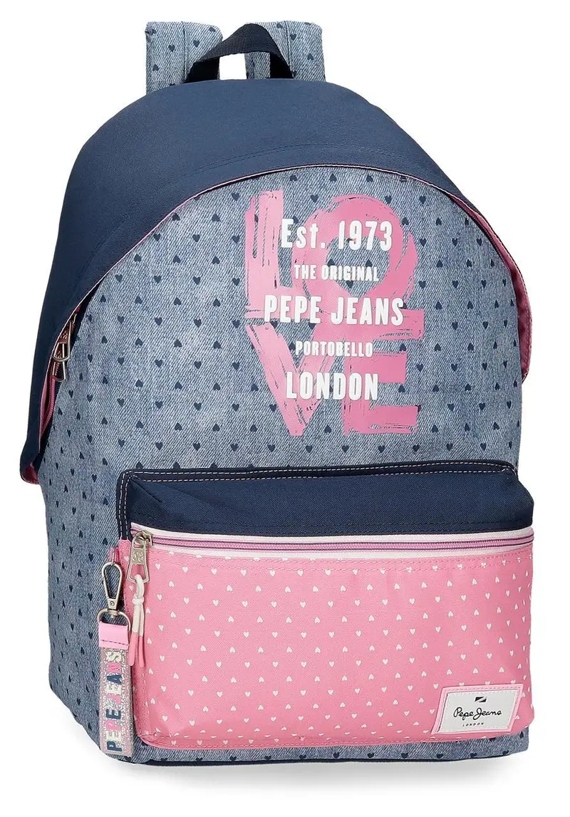 68223D1 MOCHILA ADAP. 42CM. PJL NONI DENIM