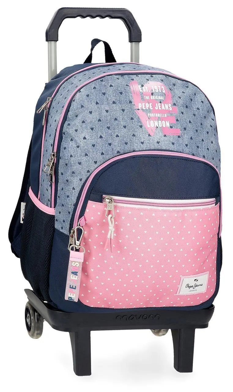 68225T1 MOCHILA ADAP.44CM.2C.C/CARRO PJL NONI DEMIN
