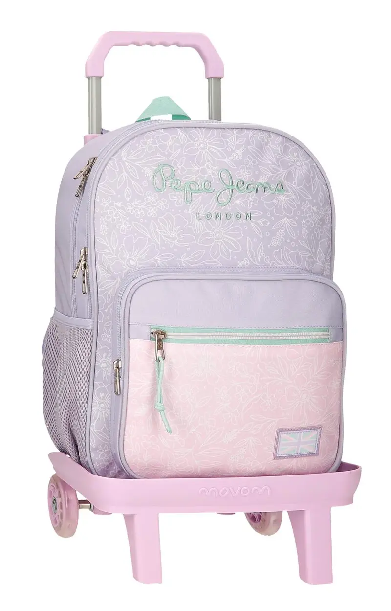 69722T1 MOCHILA ADAP. 40CM 2C. C/CARRO. PJL RENATA