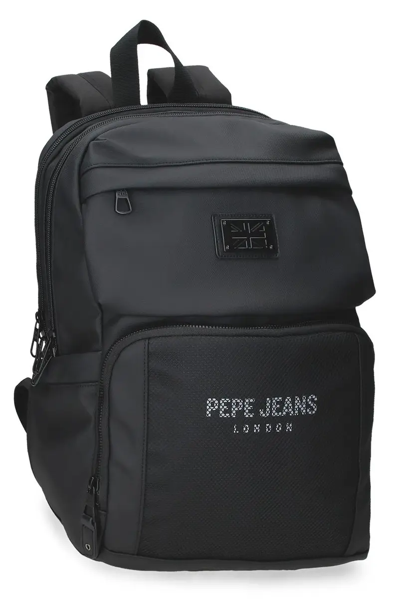 7292041 MOCHILA PORTAORD. 2C. PJL DURHAM NEGRO