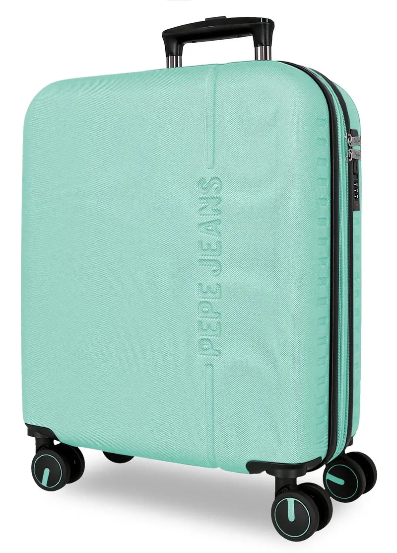 7568646 TROLLEY ABS 55CM. C/EXP. 4R. PJL MONTANA TURQUESA AZ