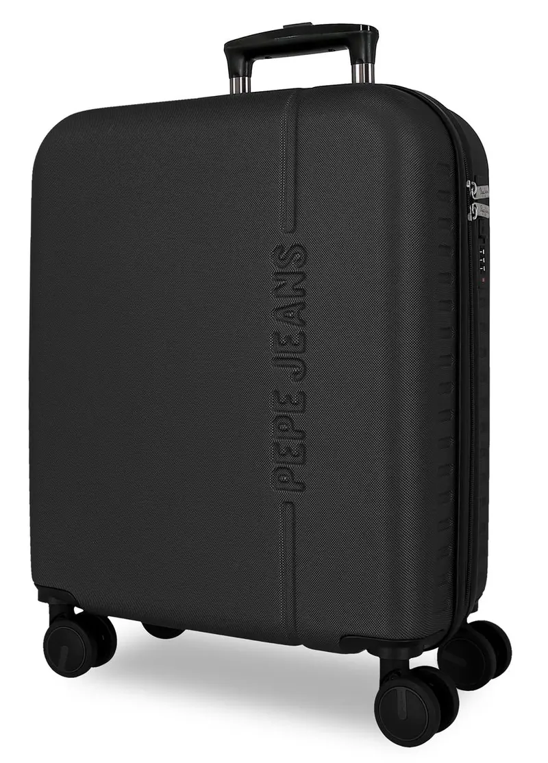 7569141 TROLLEY ABS 55CM. 4R. PJL MONTANA NEGRO