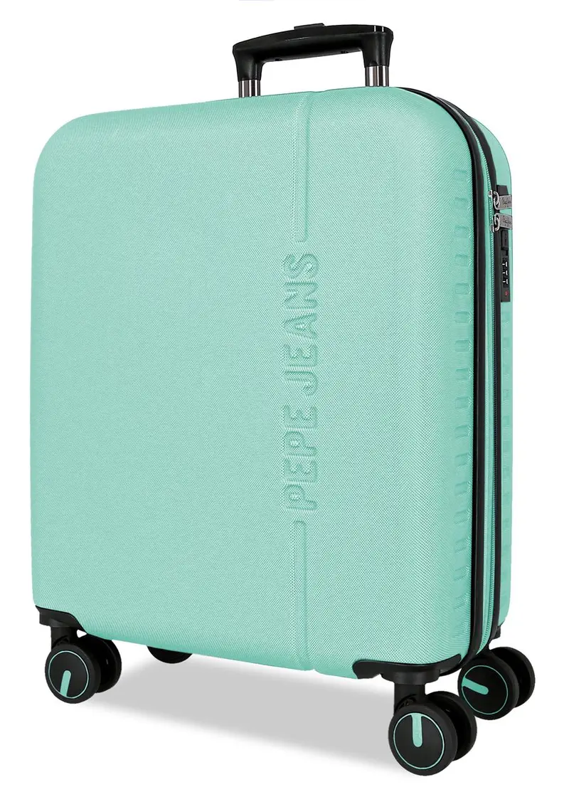 7569146 TROLLEY ABS 55CM. 4R. PJL MONTANA TURQUESA AZUL