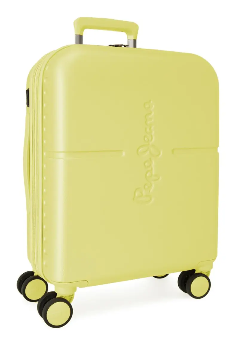 768862H TROLLEY ABS 55CM. C/EXP. 4R. PJL HIGHLIGHT AMARILLO