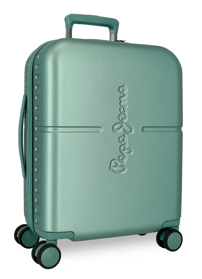 768912B TROLLEY ABS 55CM. 4R. PJL HIGHLIGHT TURQUESA