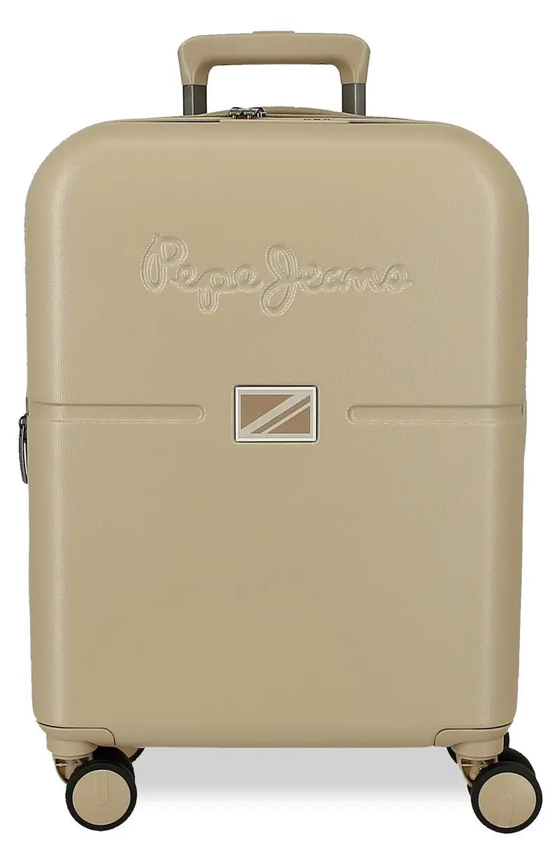 7698638 TROLLEY ABS 55CM. C/EXP. 4R. PJL ACCENT BEIGE CHAMPA