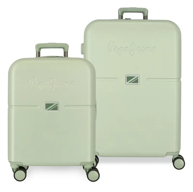 7699539 SET/2 TROLLEY ABS 55-70CM. 4R. PJL ACCENT VERDE VINT