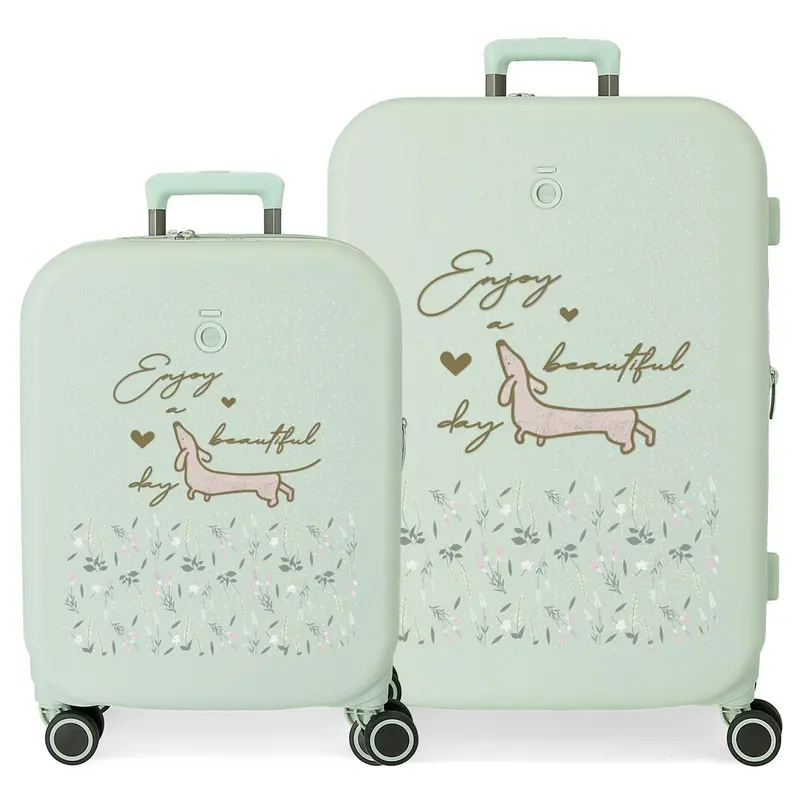 9519524 SET/2 TROLLEY ABS 55-70CM. 4R. ENSO BEAUTIFUL DAY ME