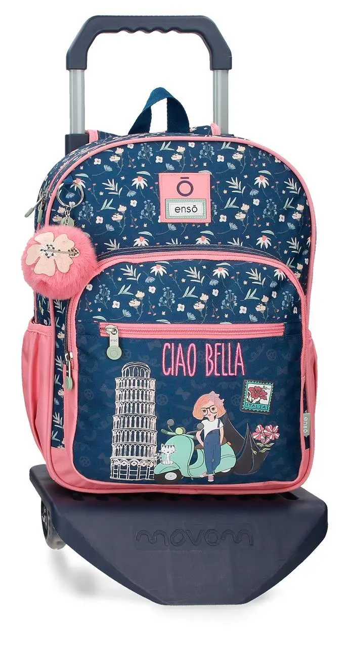 95724T1 MOCHILA ADAP. C/CARRO 38CM.ENSO CIAO BELLA