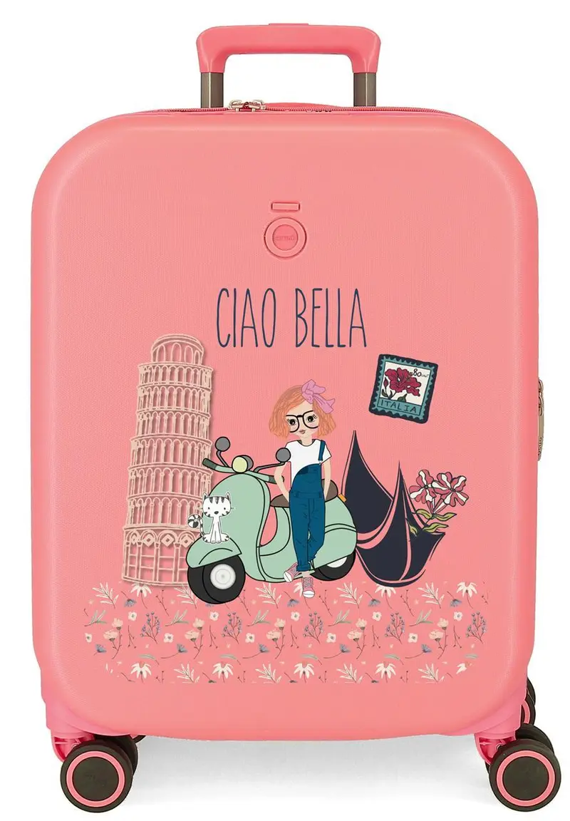 9578622 TROLLEY ABS 55CM. C/EXP. 4R. ENSO CIAO BELLA CORAL