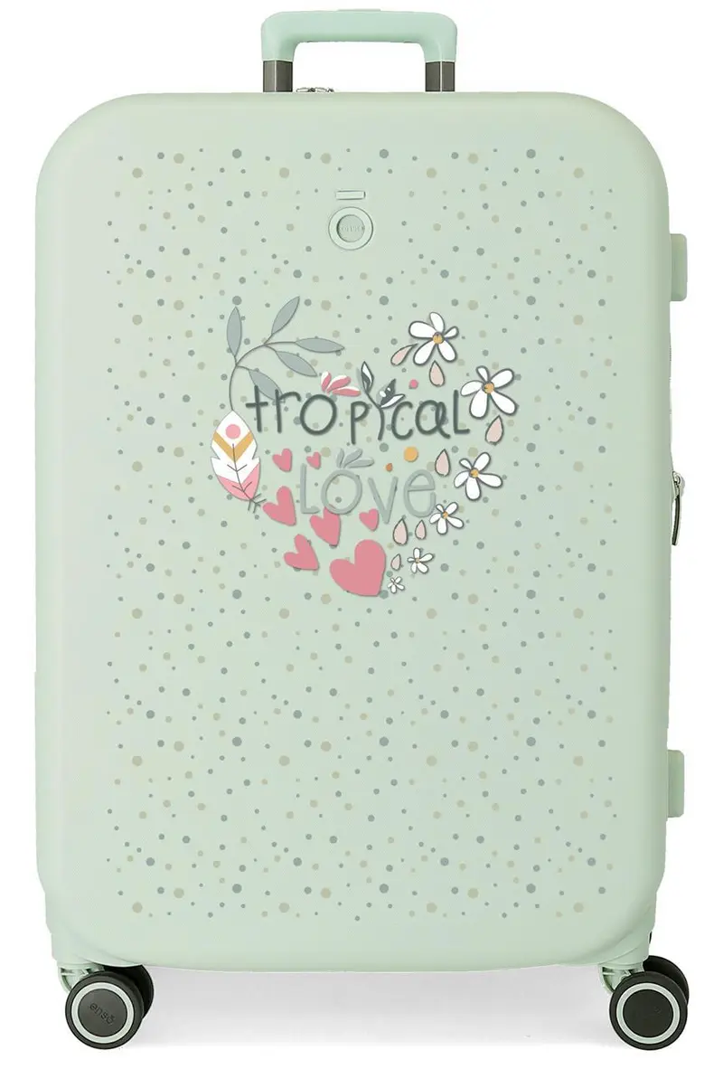 9649224 TROLLEY ABS 70CM. 4R. ENSO TROPICAL LOVE