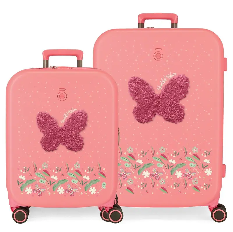 9689522 SET/2 TROLLEY ABS 55-70CM. 4R. ENSO BEAUTIFUL NATURE