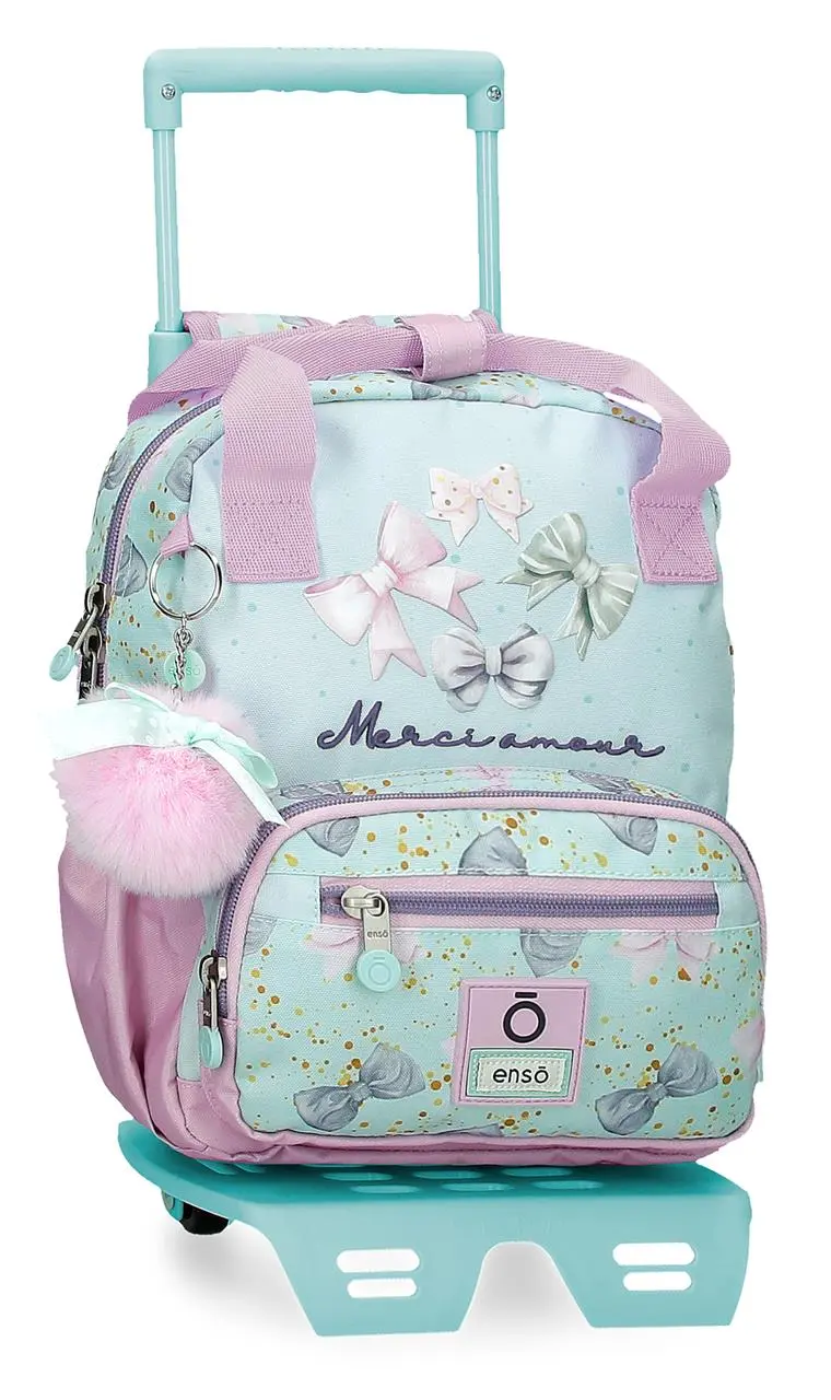 97622T1 MOCHILA ADAP. 28CM. C/CARRO. ENSO MERCI AMOUR