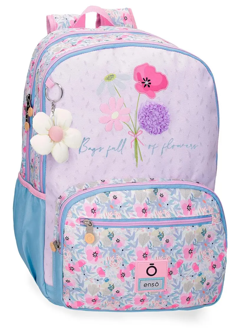 97727D1 MOCHILA ADAP. 44CM. ENSO FULL OF FLOWERS