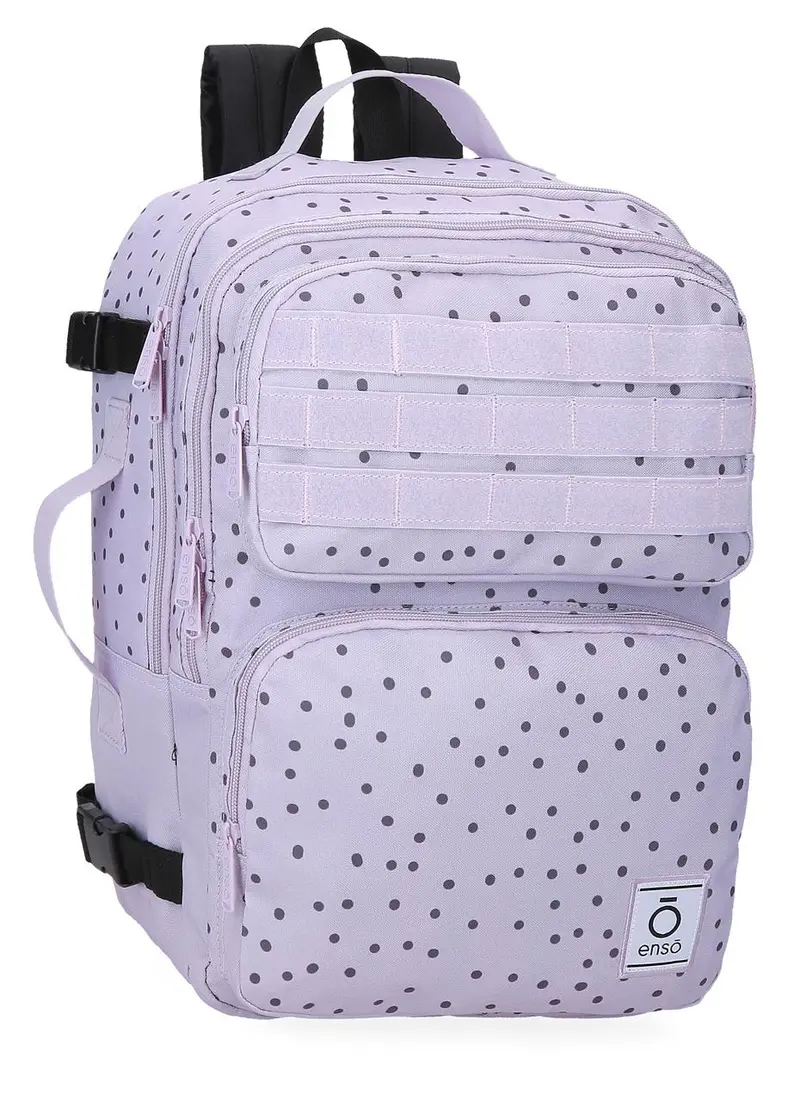9872621 MOCHILA 40CM. ENSO FLEUR DOTS