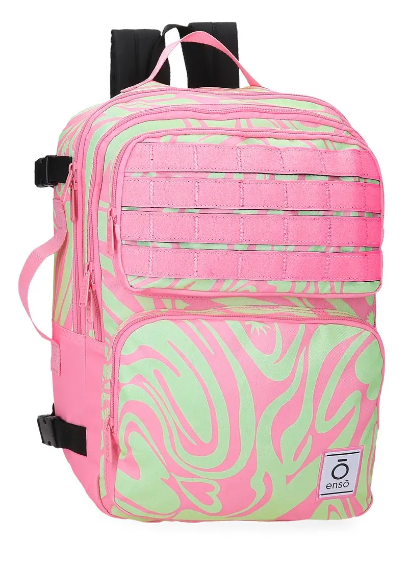 9872623 MOCHILA 40CM. ENSO FLEUR PSYCHEDELIC