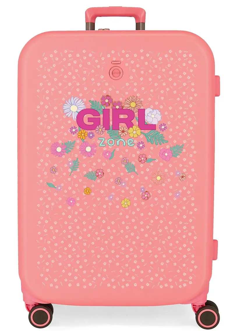 9939221 TROLLEY ABS 70CM.4R. ENSO GIRL ZONE CORAL