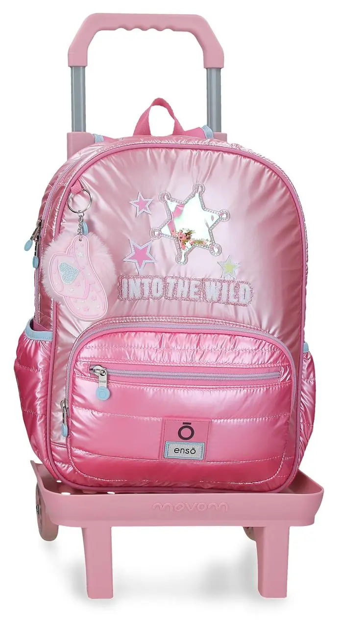 99823T1 MOCHILA ADAP. 38CM. C/CARRO. ENSO INTO THE WILD