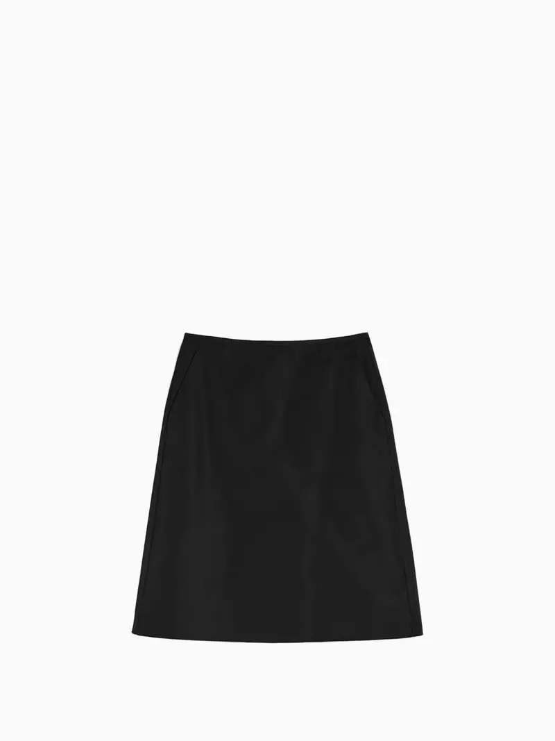 A-line technical skirt
