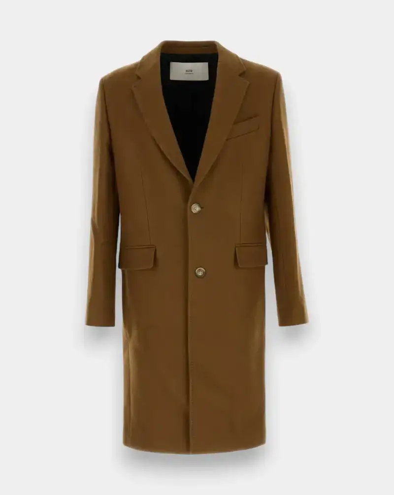 Abrigo Ami Paris Coat Single Breasted