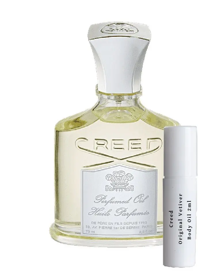 Aceite corporal Creed Original Vetiver - sin alcohol