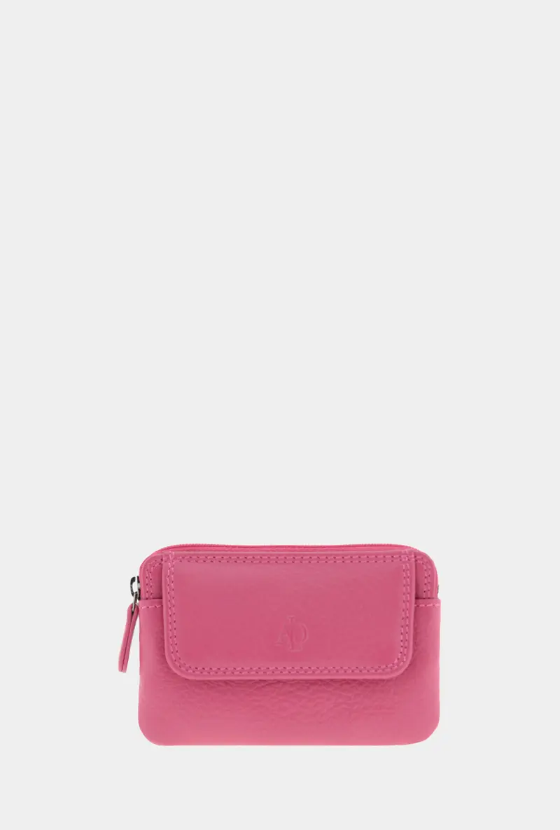 Adapell Monedero Piel Unisex 12cm - Con Solapa
