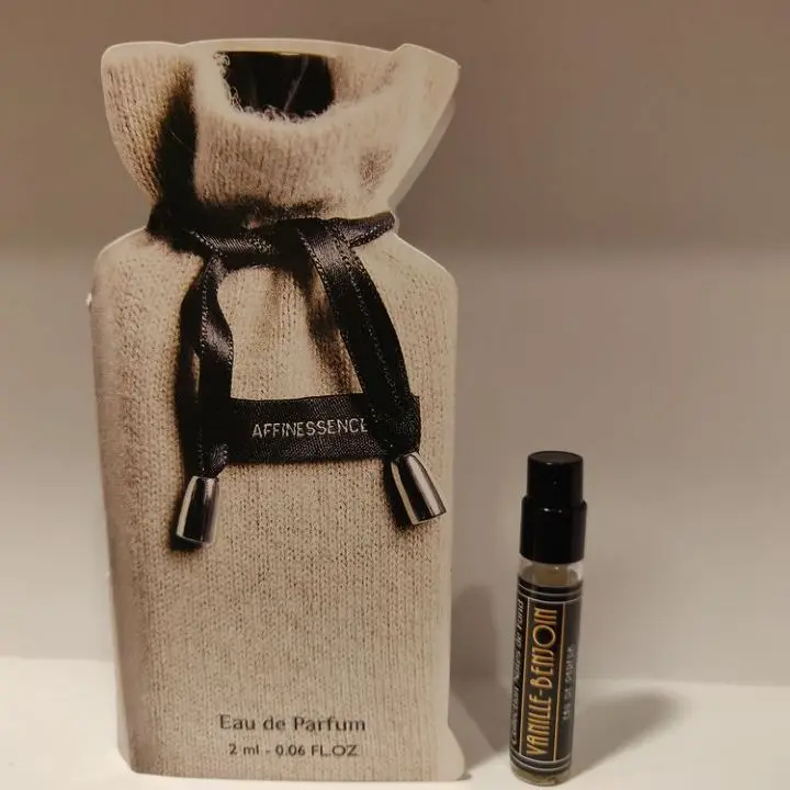 AFFINESSENCE Vainilla-Benjoin 2ml-0.06fl.oz. probador de perfume de muestra de perfume oficial